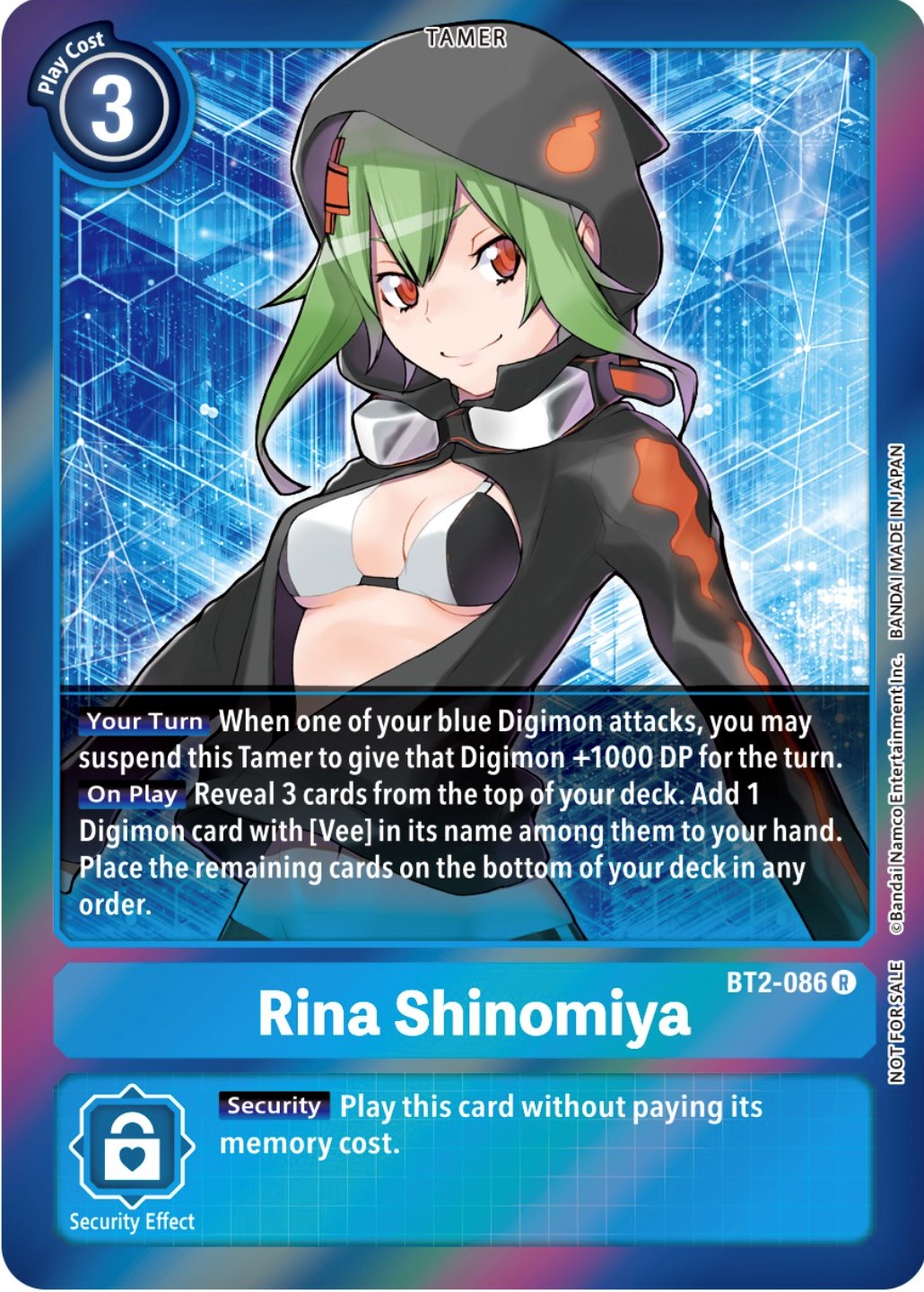 Rina Shinomiya [BT2-086] (Event Pack 4) [Release Special Booster Promos] | Mindsight Gaming