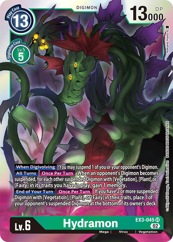 Hydramon [EX3-045] [Draconic Roar] | Mindsight Gaming