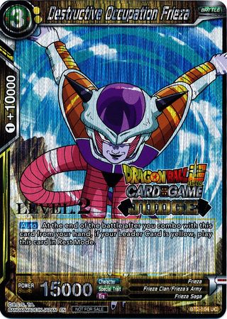 Destructive Occupation Frieza (Level 2) (BT2-104) [Judge Promotion Cards] | Mindsight Gaming