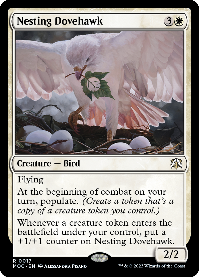 Nesting Dovehawk [March of the Machine Commander] | Mindsight Gaming