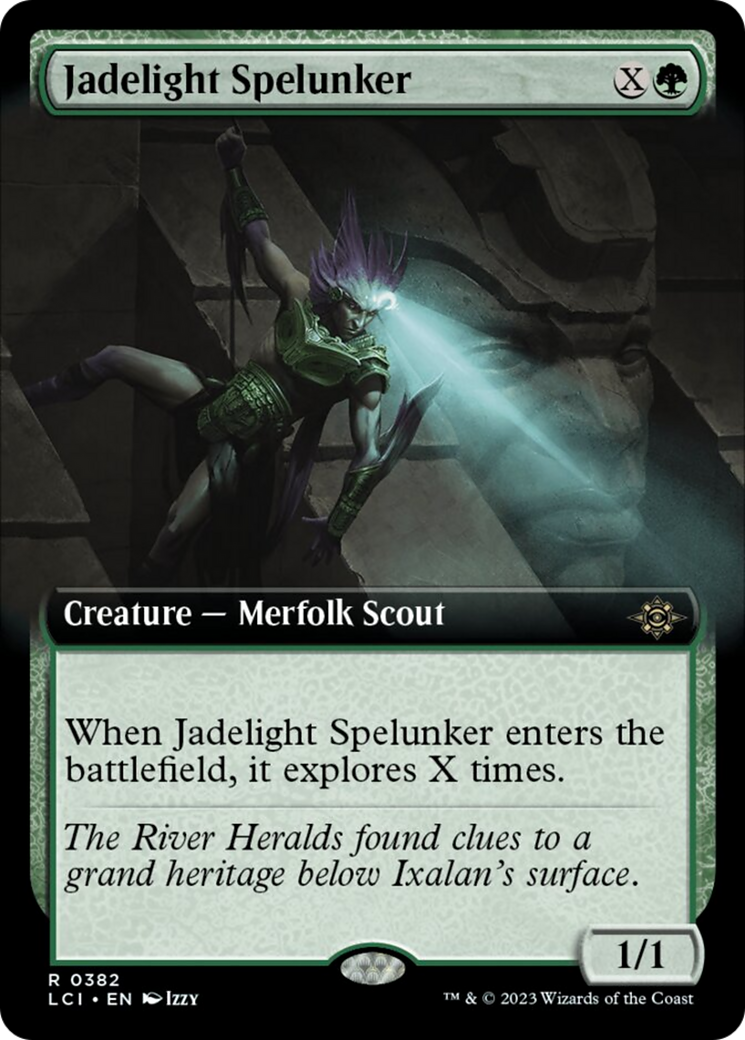 Jadelight Spelunker (Extended Art) [The Lost Caverns of Ixalan] | Mindsight Gaming