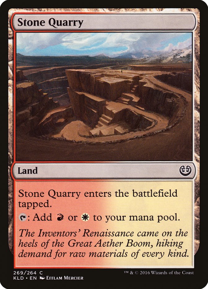 Stone Quarry [Kaladesh] | Mindsight Gaming