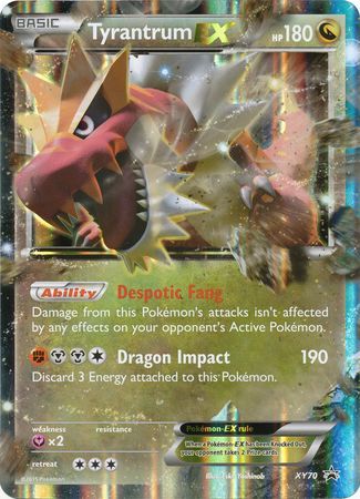 Tyrantrum EX (XY70) (Jumbo Card) [XY: Black Star Promos] | Mindsight Gaming