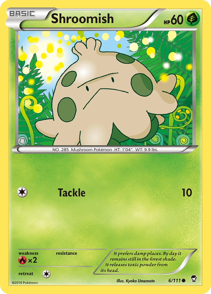 Shroomish (6/111) [XY: Furious Fists] | Mindsight Gaming