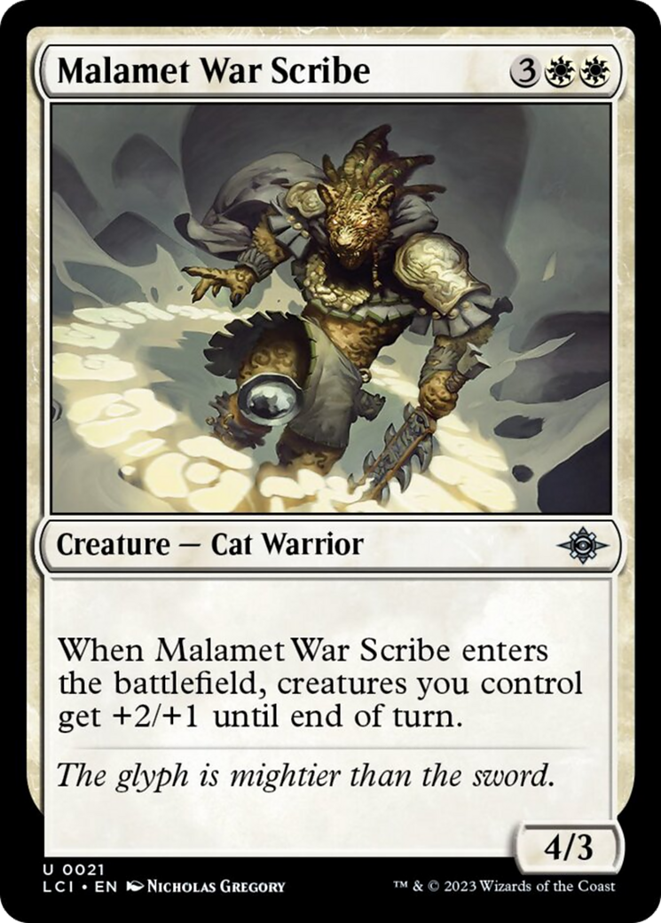 Malamet War Scribe [The Lost Caverns of Ixalan] | Mindsight Gaming