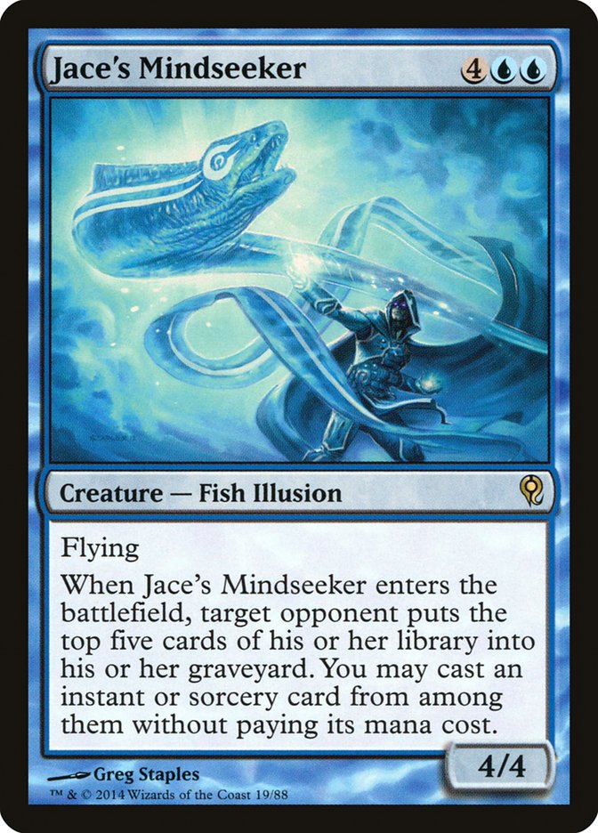 Jace's Mindseeker [Duel Decks: Jace vs. Vraska] | Mindsight Gaming