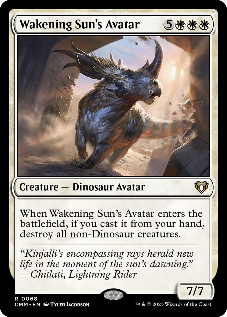 Wakening Sun's Avatar [Commander Masters] | Mindsight Gaming