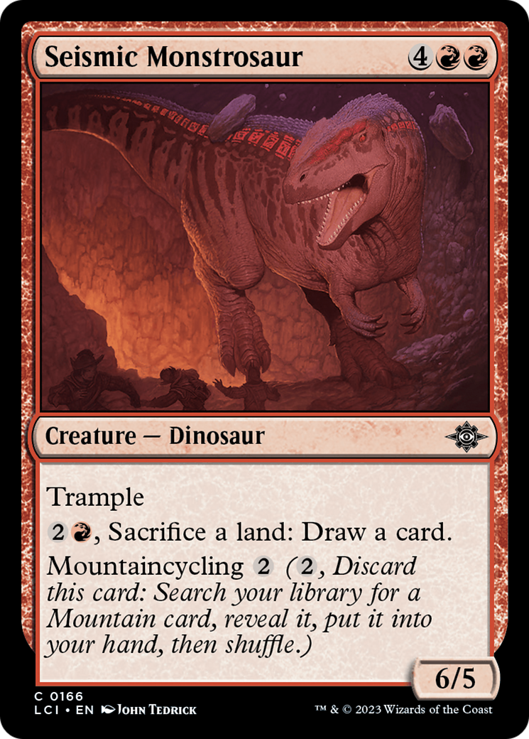 Seismic Monstrosaur [The Lost Caverns of Ixalan] | Mindsight Gaming