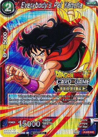 Everybody's Pal Yamcha (P-077) [Judge Promotion Cards] | Mindsight Gaming