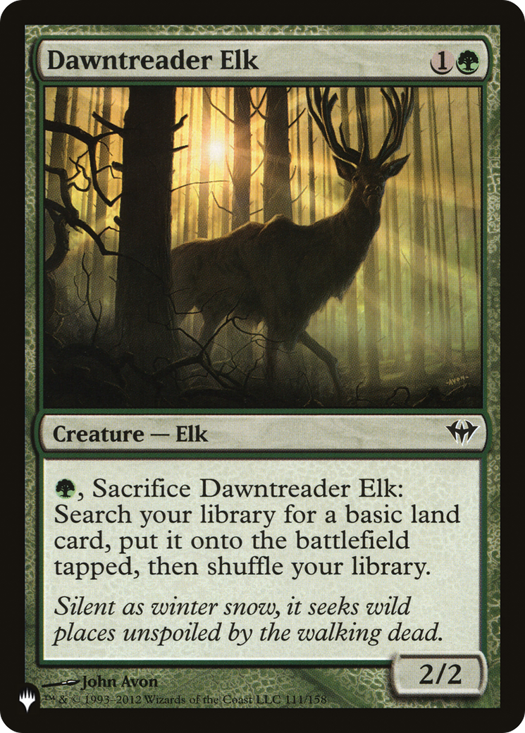 Dawntreader Elk [The List Reprints] | Mindsight Gaming