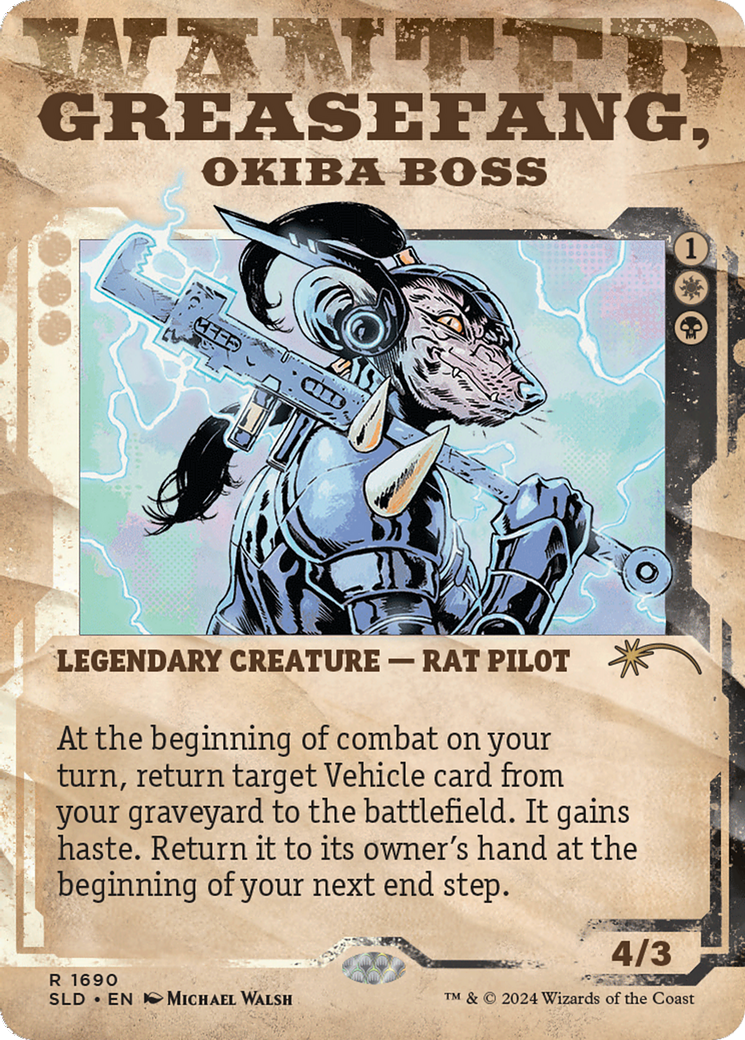 Greasefang, Okiba Boss [Secret Lair Drop Series] | Mindsight Gaming