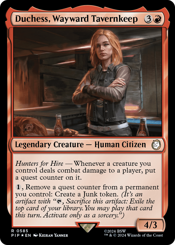 Duchess, Wayward Tavernkeep (Surge Foil) [Fallout] | Mindsight Gaming