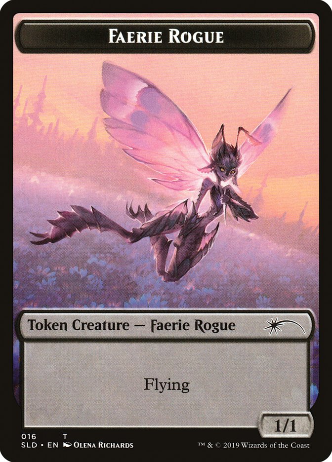 Faerie Rogue Token (016) [Secret Lair Drop Series] | Mindsight Gaming