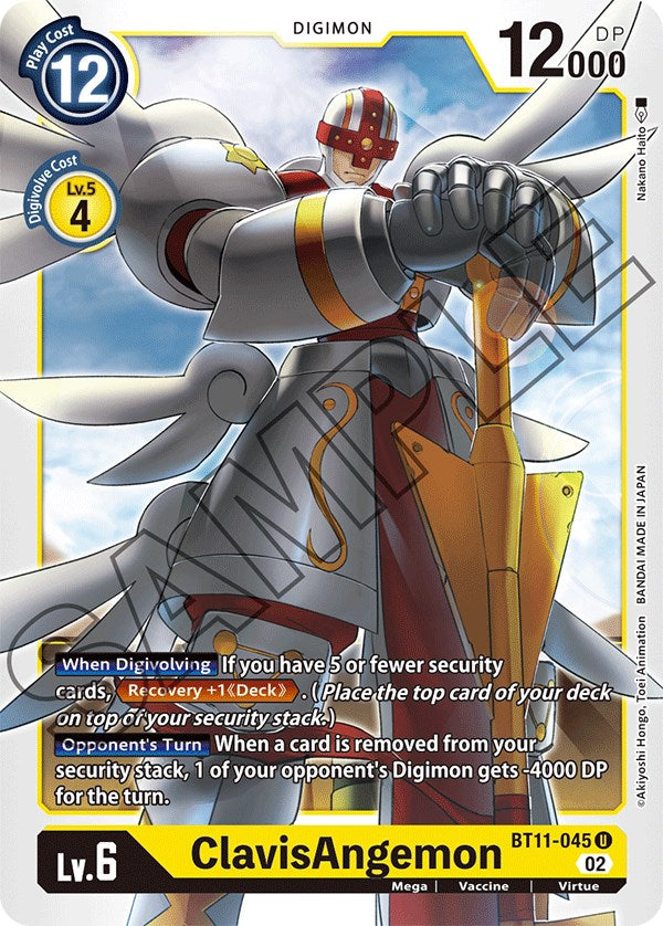 ClavisAngemon [BT11-045] [Dimensional Phase] | Mindsight Gaming