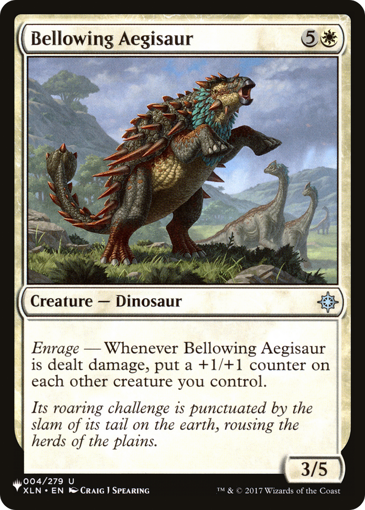 Bellowing Aegisaur [The List] | Mindsight Gaming