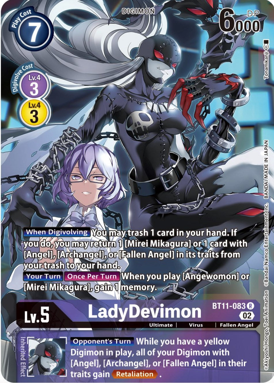 LadyDevimon [BT11-083] (Alternate Art) [Dimensional Phase] | Mindsight Gaming