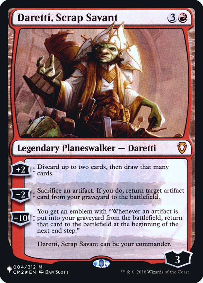 Daretti, Scrap Savant [Secret Lair: Heads I Win, Tails You Lose] | Mindsight Gaming