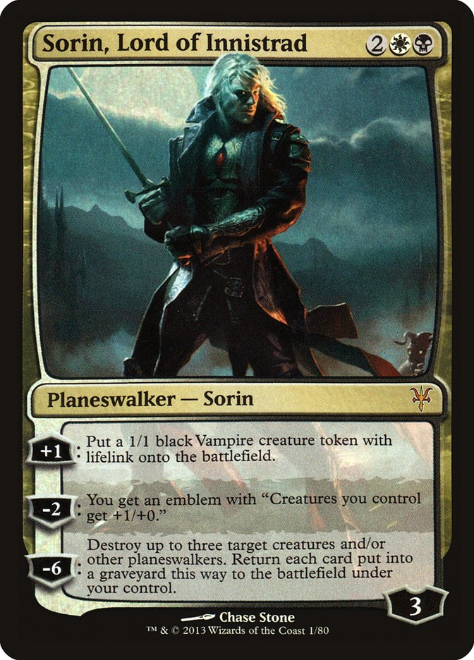 Sorin, Lord of Innistrad [Duel Decks: Sorin vs. Tibalt] | Mindsight Gaming