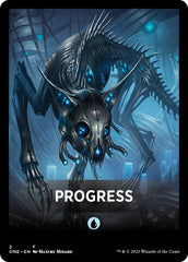 Progress Theme Card [Phyrexia: All Will Be One Tokens] | Mindsight Gaming