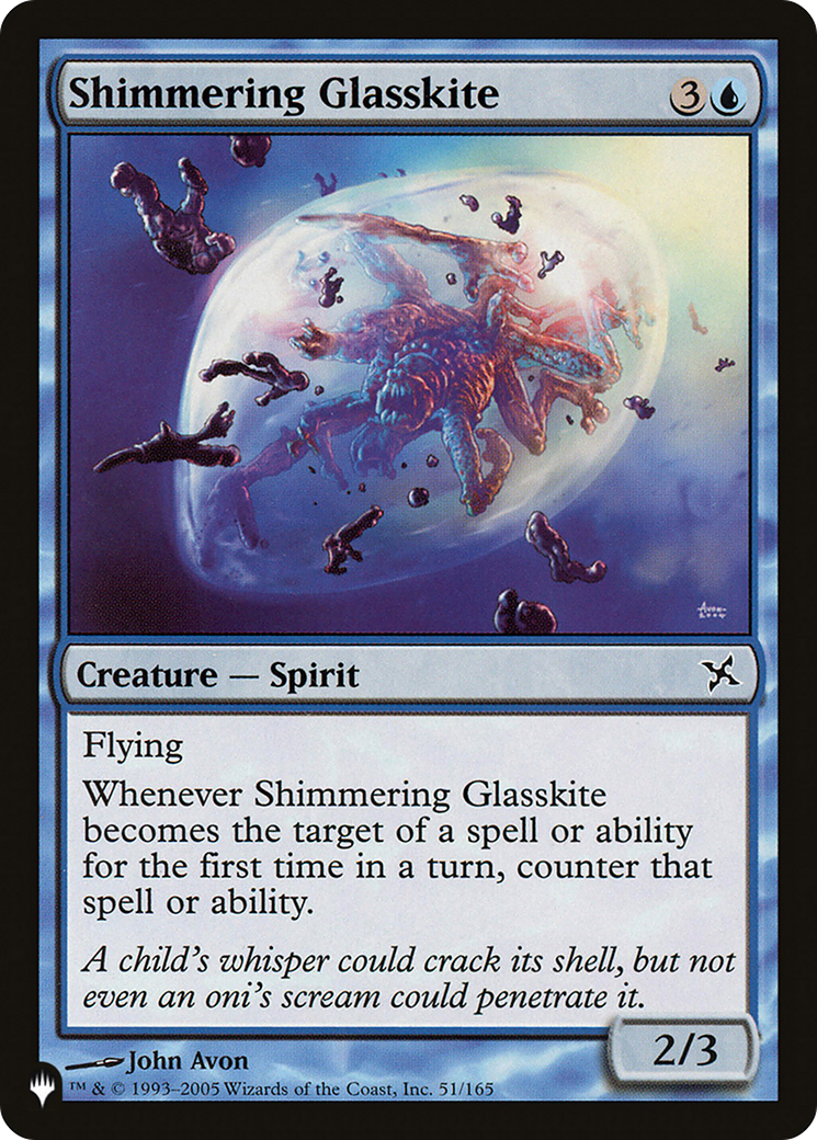 Shimmering Glasskite [The List Reprints] | Mindsight Gaming