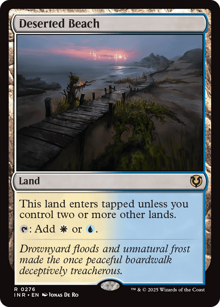 Deserted Beach [Innistrad Remastered] | Mindsight Gaming