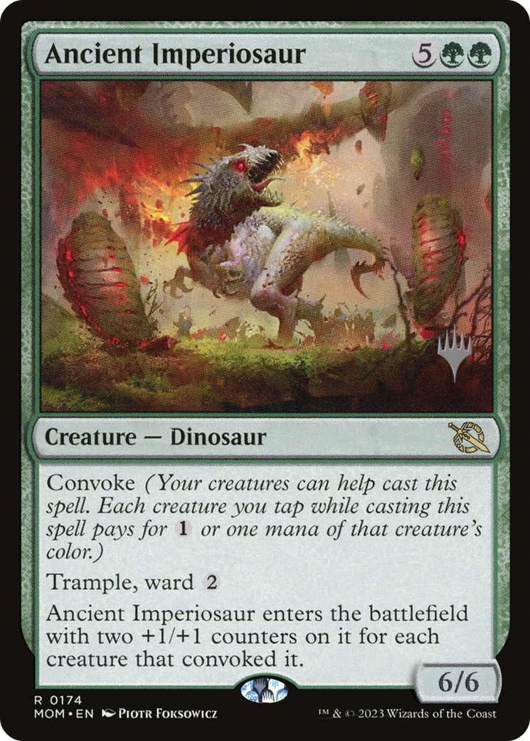 Ancient Imperiosaur (Promo Pack) [March of the Machine Promos] | Mindsight Gaming