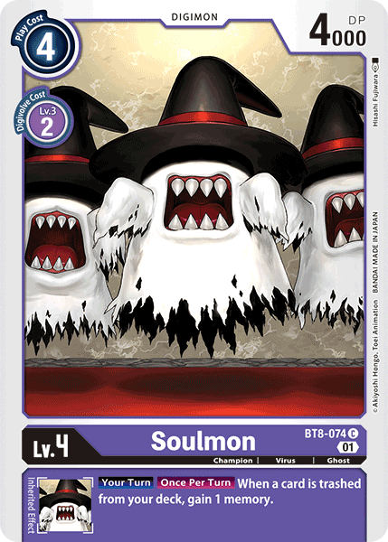 Soulmon [BT8-074] [New Awakening] | Mindsight Gaming