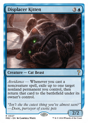 Displacer Kitten (White Border) [Mystery Booster 2] | Mindsight Gaming