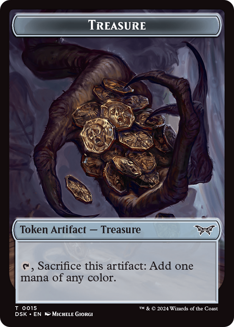 Treasure Token [Duskmourn: House of Horror Tokens] | Mindsight Gaming