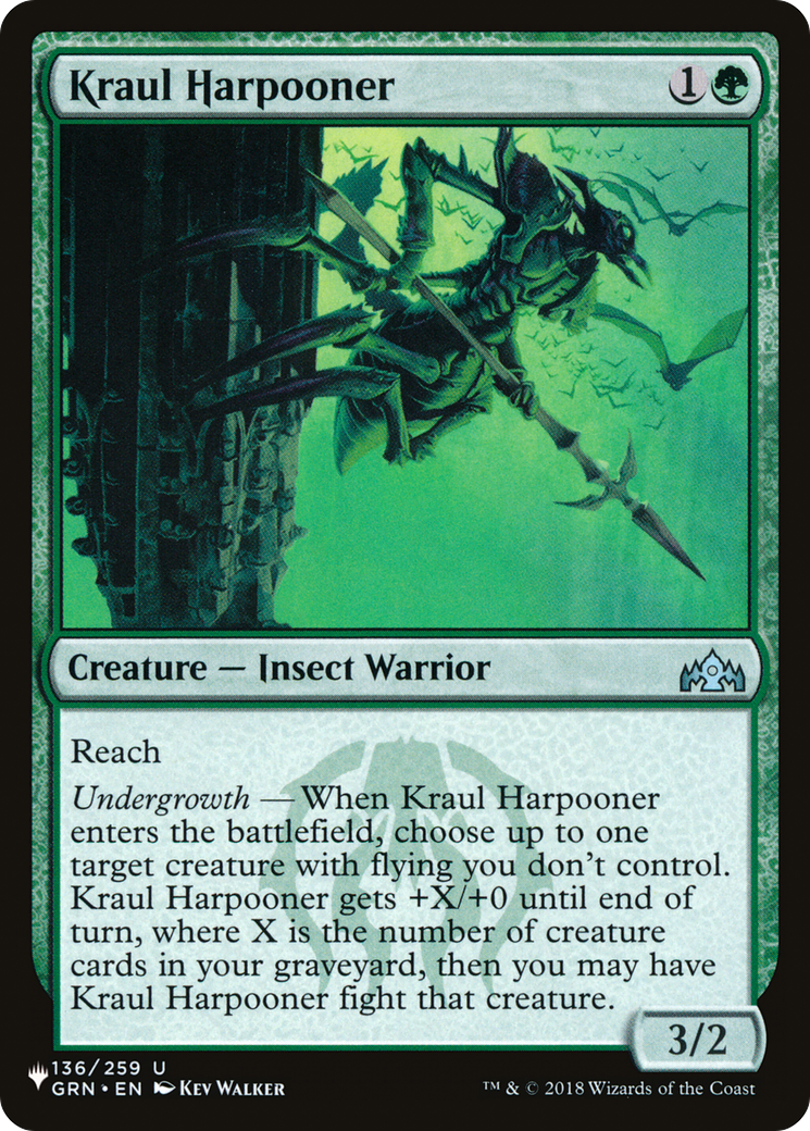 Kraul Harpooner [The List Reprints] | Mindsight Gaming