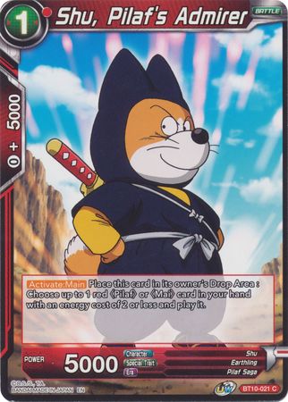 Shu, Pilaf's Admirer (BT10-021) [Rise of the Unison Warrior 2nd Edition] | Mindsight Gaming