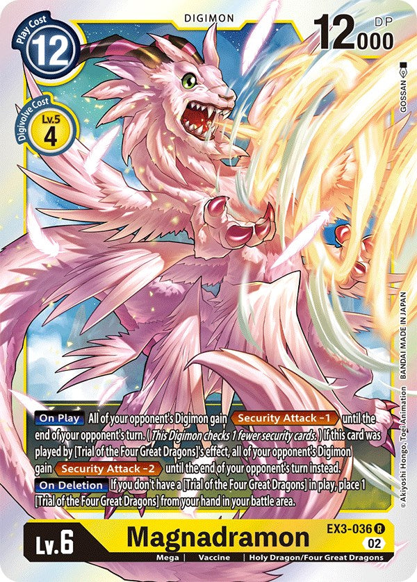 Magnadramon [EX3-036] [Draconic Roar] | Mindsight Gaming