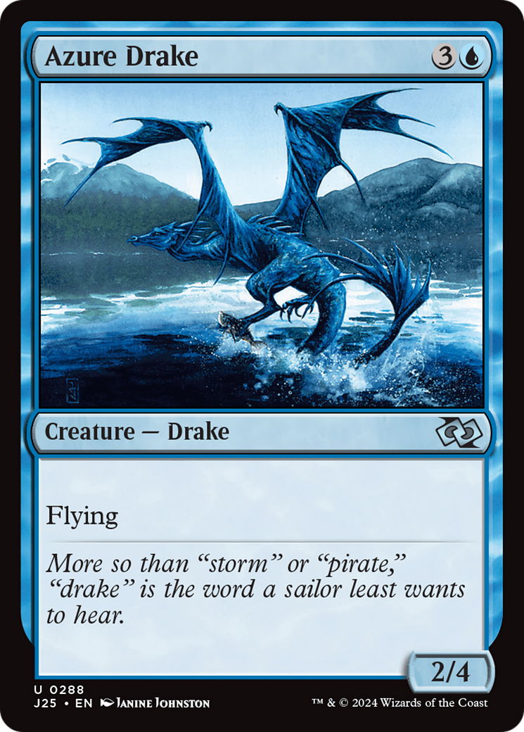 Azure Drake [Foundations Jumpstart] | Mindsight Gaming