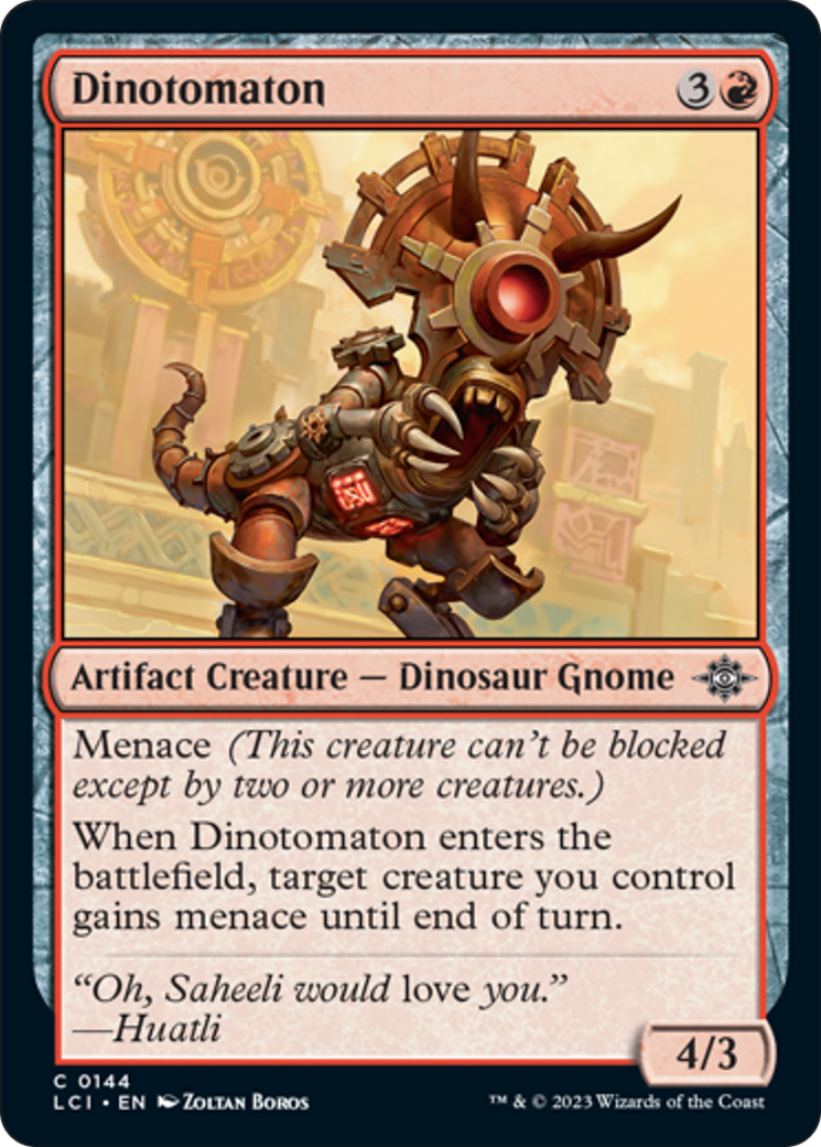 Dinotomaton [The Lost Caverns of Ixalan] | Mindsight Gaming