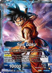 Son Goku // Super Saiyan Blue Son Goku Returns (P-399) [Promotion Cards] | Mindsight Gaming