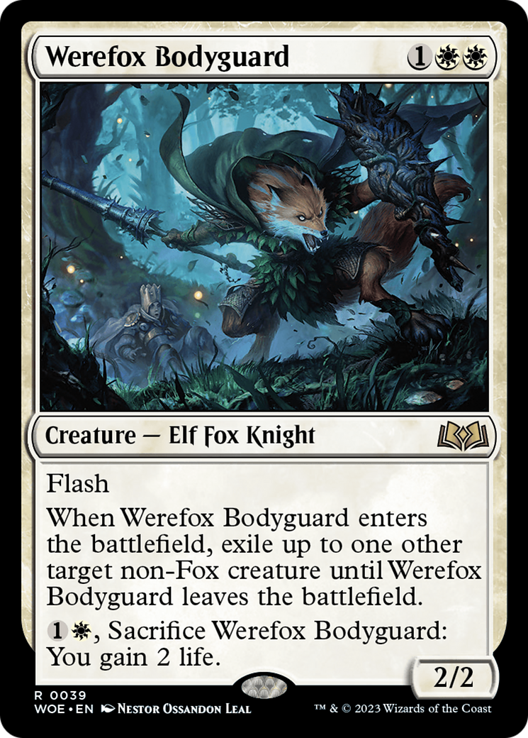 Werefox Bodyguard [Wilds of Eldraine] | Mindsight Gaming