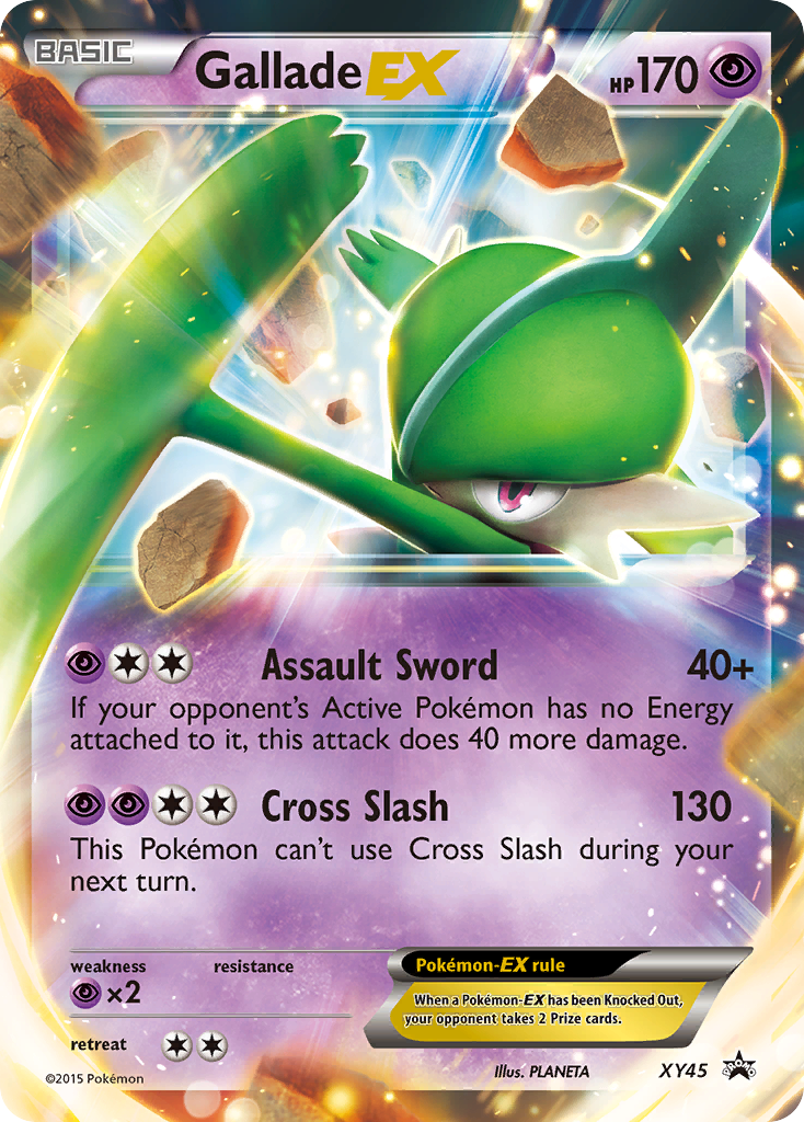 Gallade EX (XY45) [XY: Black Star Promos] | Mindsight Gaming