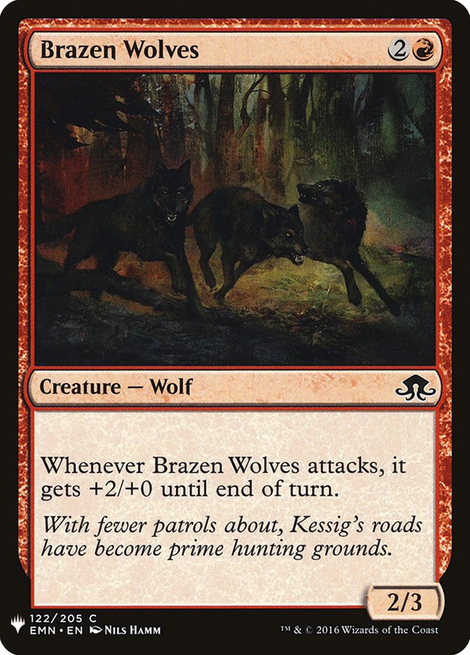 Brazen Wolves [Mystery Booster] | Mindsight Gaming