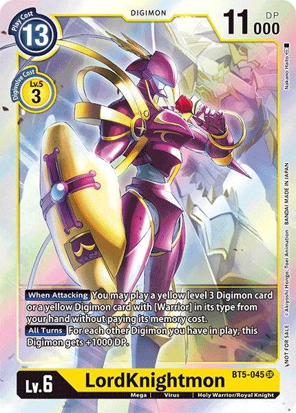 LordKnightmon [BT5-045] (Event Pack) [Battle of Omni Promos] | Mindsight Gaming