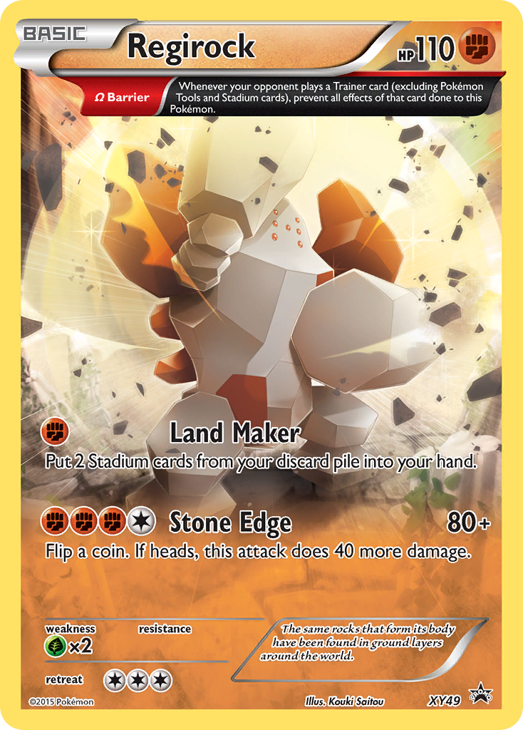 Regirock (XY49) [XY: Black Star Promos] | Mindsight Gaming