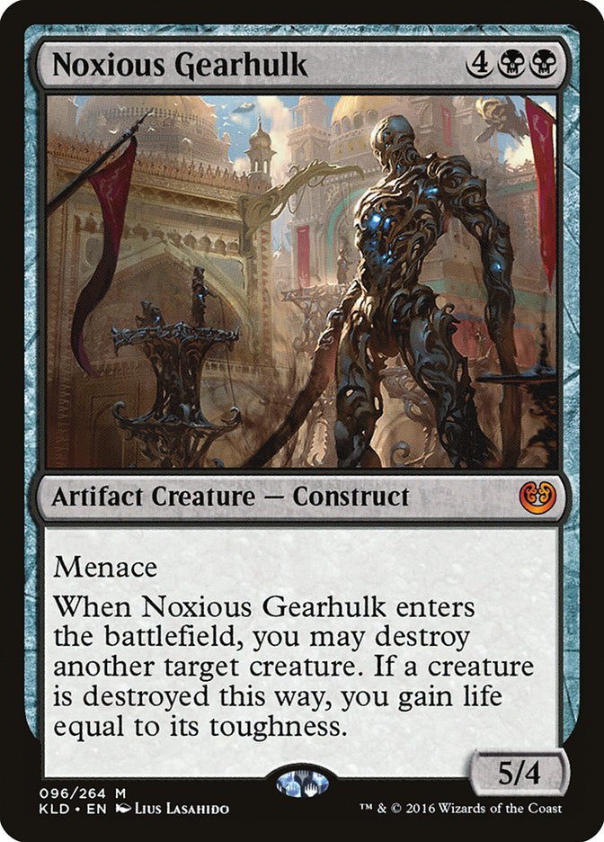 Noxious Gearhulk [Kaladesh] | Mindsight Gaming