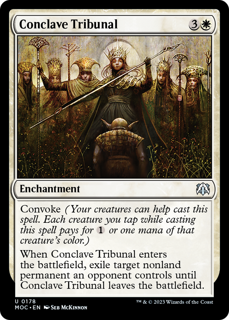 Conclave Tribunal [March of the Machine Commander] | Mindsight Gaming