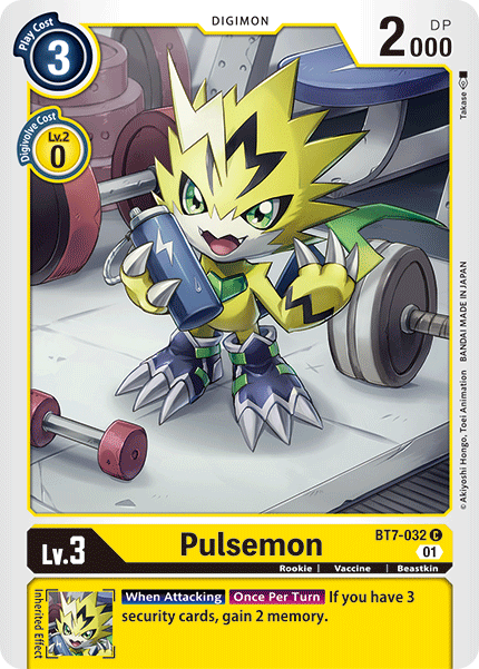 Pulsemon [BT7-032] [Next Adventure] | Mindsight Gaming