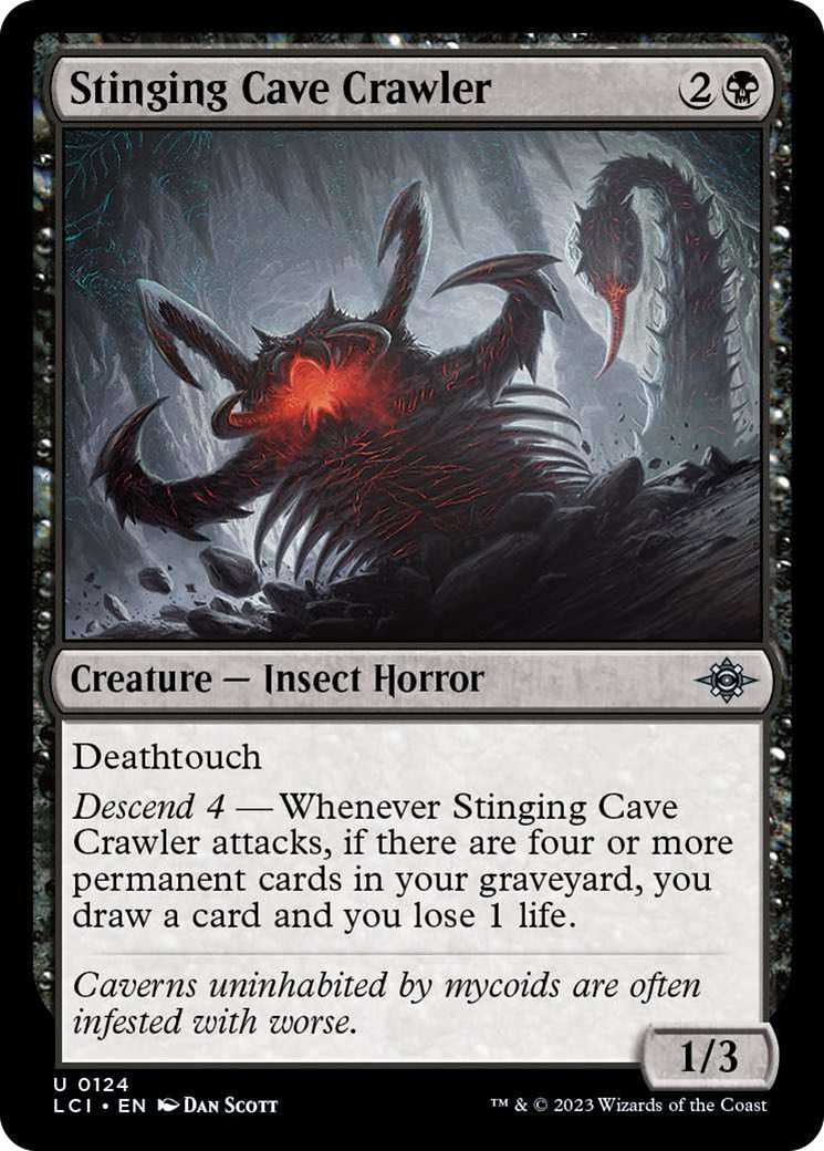 Stinging Cave Crawler [The Lost Caverns of Ixalan] | Mindsight Gaming