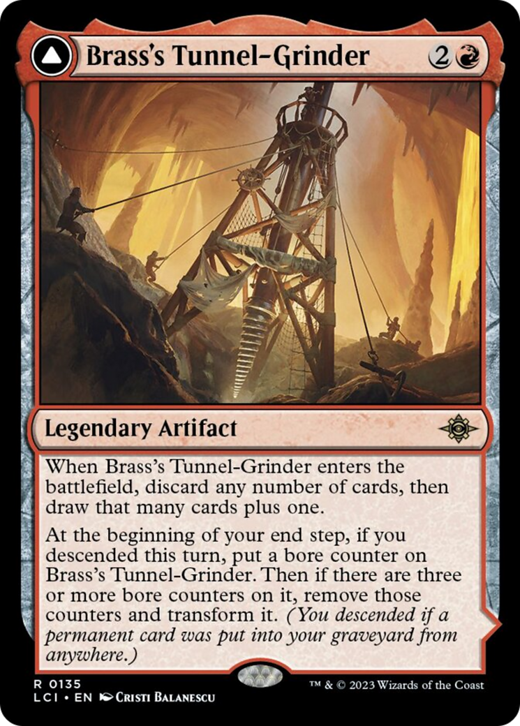 Brass's Tunnel-Grinder // Tecutlan, The Searing Rift [The Lost Caverns of Ixalan] | Mindsight Gaming