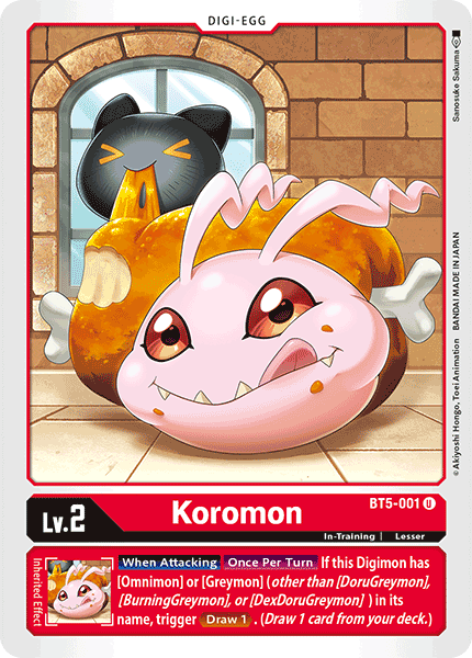 Koromon [BT5-001] [Battle of Omni] | Mindsight Gaming