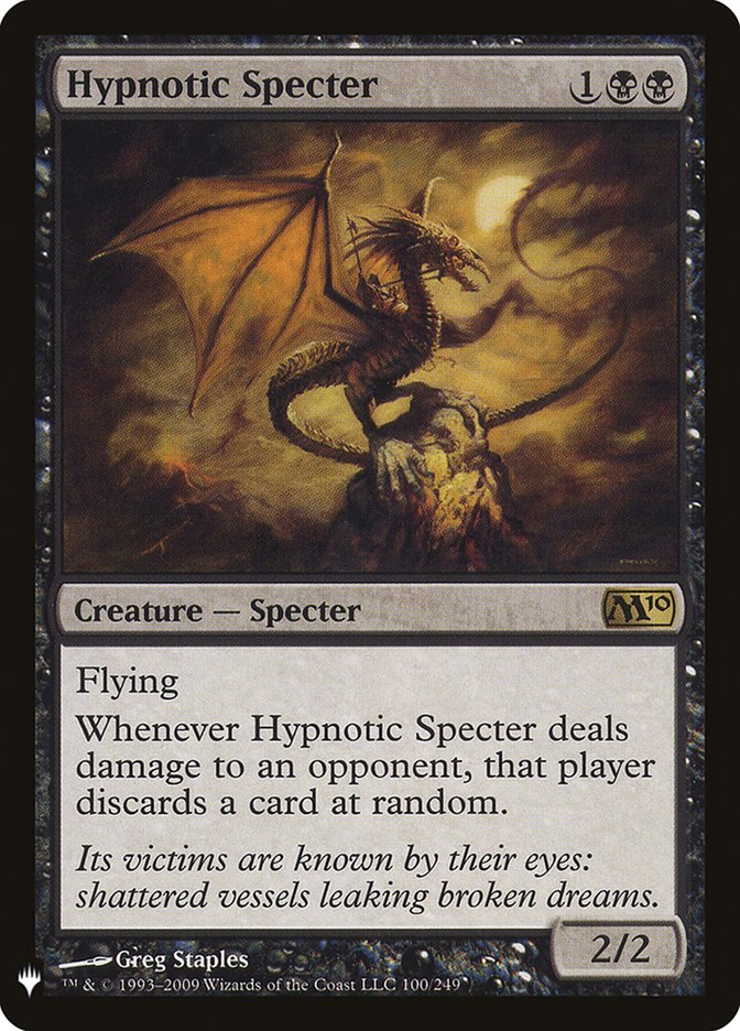 Hypnotic Specter [The List] | Mindsight Gaming