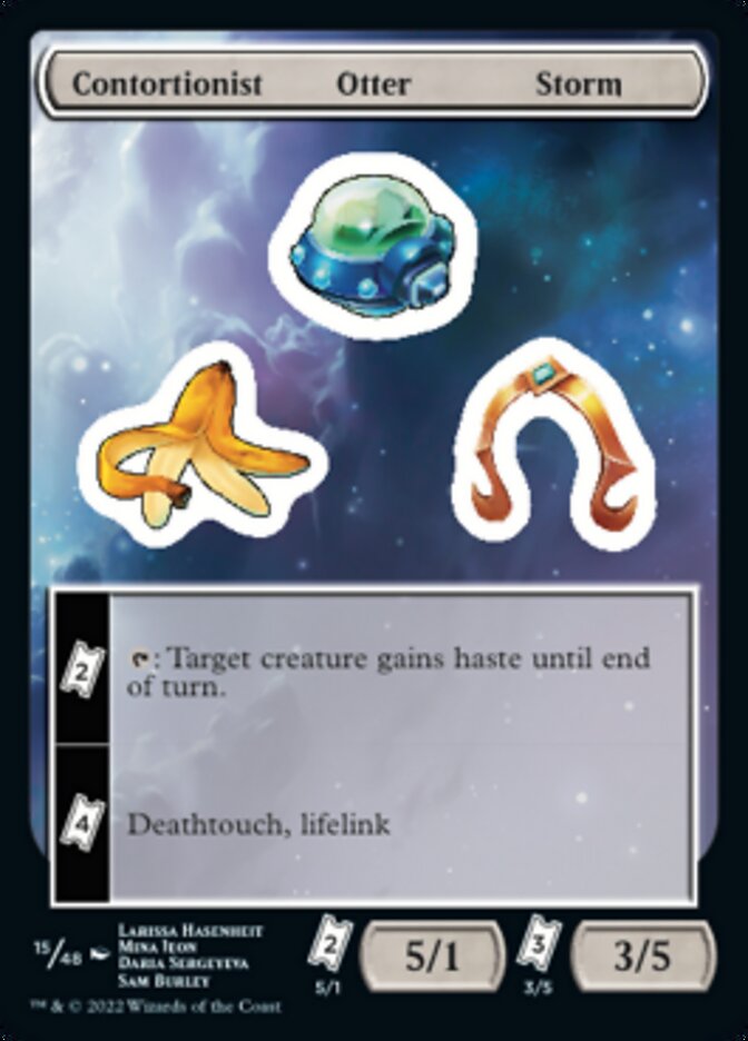 Contortionist Otter Storm [Unfinity Stickers] | Mindsight Gaming