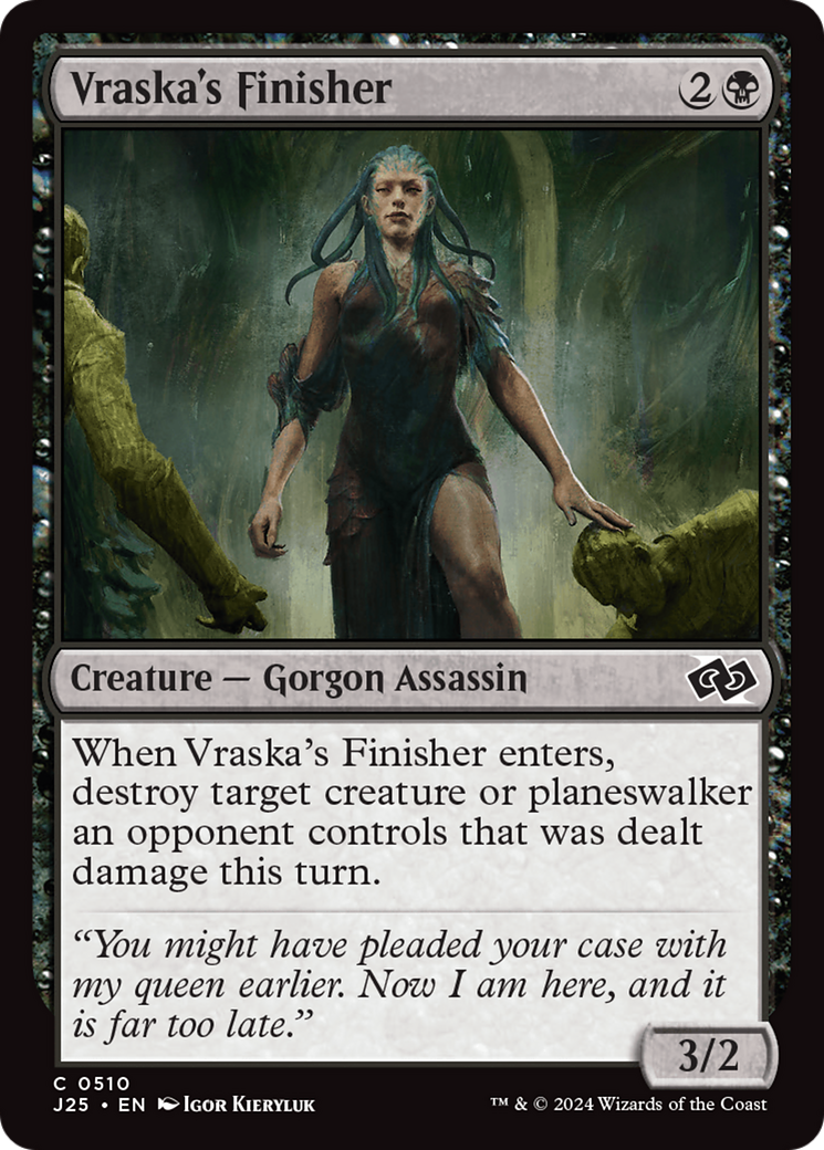 Vraska's Finisher [Foundations Jumpstart] | Mindsight Gaming