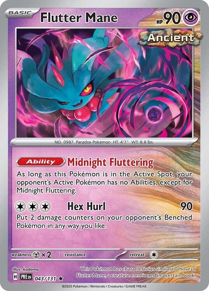 Flutter Mane (043/131) [Scarlet & Violet: Prismatic Evolutions] | Mindsight Gaming